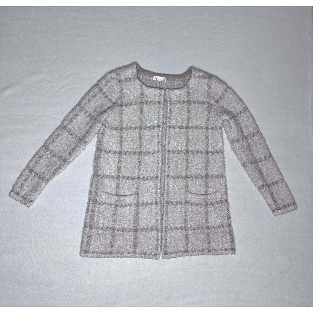 Beige Soft Two Pocket Sweater